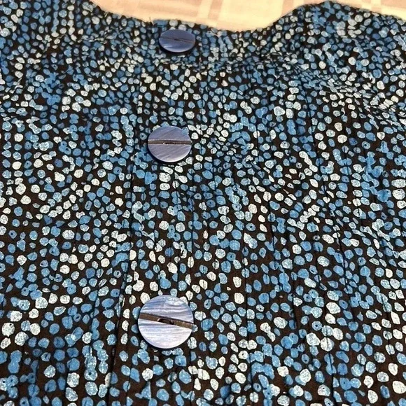 Habitat top,women NEW! M& L,Grotto,44815,Turquoise boxy,oversize,multimedia - Picture 12 of 16